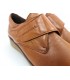 Zapatos Cómodos Mujer Piel Cuña Velcro Plantilla Extraíble 70243 Cuero, de Tupié