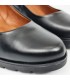 Women's Leather Comfort Pumps Padded Insole LEURY9 Black, by Desireé