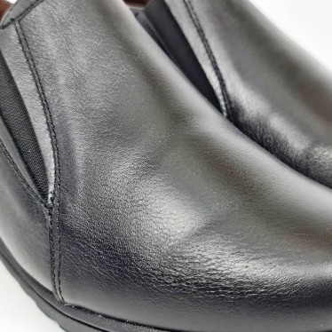 Zapatos Comfort Mujer Piel Plantilla Extraíble 70620 Negro, de Tupié