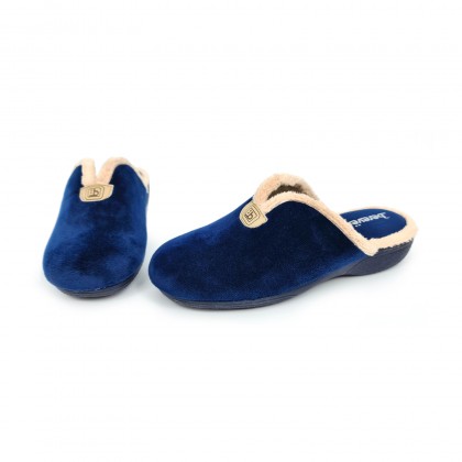 Suapel Women's Wedged Slippers Non-Slip Sole 975 Navy, by Berevëre