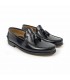 Zapatos Castellanos Hombre Piel Florentic Borlas Suela Cuero 702 Negro, de Manuel Medrano