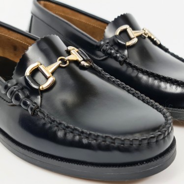 Zapatos Castellanos Mujer Piel Florentic Cadena Suela Goma 504 Negro, de María Tovar