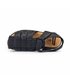 Sandalias Californianas Hombre Piel Velcro Ajustable 37006 Negro, de Morxiva / Casual