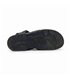 Sandalias Californianas Hombre Piel Velcro Ajustable 37006 Negro, de Morxiva / Casual