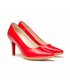 Womens Nappa Leather High Heeled Pumps 1500 Red, by Eva Mañas
