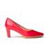 Zapatos De Salón Confort Mujer Piel Napa Tacón Medio 1498 Rojo, de Eva Mañas