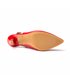 Zapatos De Salón Descubierto Mujer Piel Napa Tacón Alto 1495 Rojo, de Eva Mañas