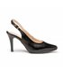 Zapatos De Salón Descubierto Mujer Piel Napa Tacón Alto 1495 Negro, de Eva Mañas