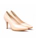 Zapatos De Salón Mujer Piel Charol Tacón Alto 1499 Nude, de Eva Mañas