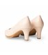Zapatos De Salón Confort Mujer Piel Napa Tacón Medio 1498 Nude, de Eva Mañas