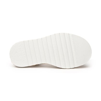 Abarcas Menorquinas Niña Piel Y Saco Metalizado Plantilla Acolchada Velcro 223 Plata, de Angelitos