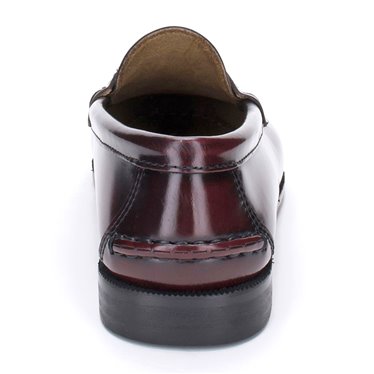 Man Leather Beefroll Loafers Tassels 302 Bordeaux, by Latino
