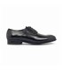 Men's Nappa Leather Derby Shoes Wide Fit 10431 Black, by Latino