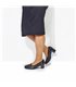 Zapatos De Salón Cómodos Mujer Textil Elástico Plantilla De Piel Y Gel 73041 Negro, de Zany