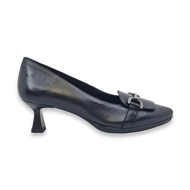 Zapatos De Salón Cómodos Mujer Piel Tacón Chupete MAIA22 Negro, de Desiree