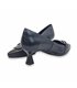 Womes Leather Comfort Kiten Pumps Spool Heel MAIA22 Black, by Desireé