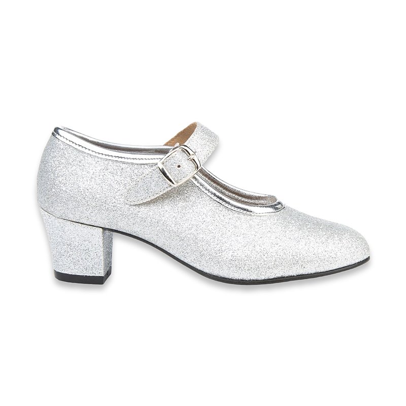 Comprar Zapatos Flamenca Niña Plata. Zapatos Flamenca Baratos 💃👠