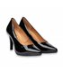 Zapatos De Salón Mujer Piel Charol Tacón Alto 1499 Negro, de Eva Mañas