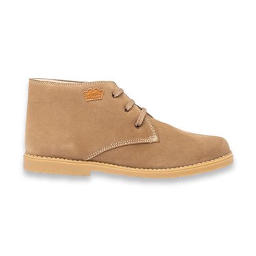 Womens Suede Safari Boots Tex Nature and Gel Insole 1600 Taupe, by Eva Mañas