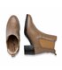 Womens Soft Nappa Leather Chelsea Boots Leather and Gel Insole 1303 Taupe, by Eva Mañas