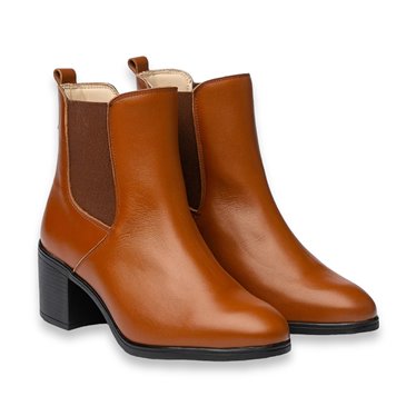Womens Soft Nappa Leather Chelsea Boots Leather and Gel Insole 1303 Leather, by Eva Mañas