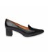 Womens Soft Nappa Leather Comfort Pumps Leather and Gel Insole 1482 Black, by Eva Mañas
