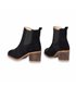 Womens Soft Suede Leather Chelsea Boots Leather and Gel Insole 1304 Navy, by Eva Mañas