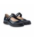 Girls Leather School Mary Jane Shoes Reinforced Toe Velcro 462 Navy, by AngelitoS