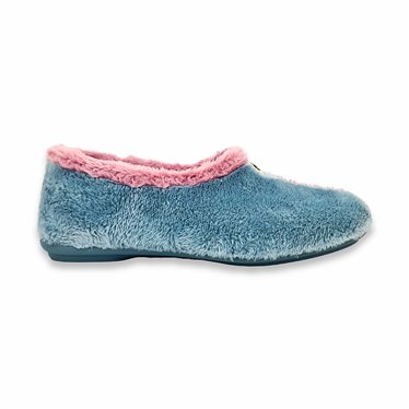 Suapel Women's Warm Slippers Non-Slip Sole 4306 Sky Blue, by TuPié