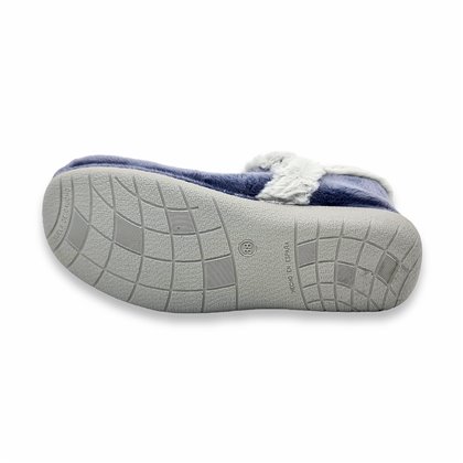 Suapel Women's Booty-Like Home Slippers Warm and Non-Slip 9615 Blue, by Garrido Muro