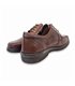 Men's Diabetic Shoes Nappa Leather Lace-Up Non-Slip Sole and Removable Insole 6987 Brown, by Primocx