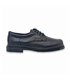 Mens Comfort Shoes in Soft Leather Lace-Up 541 Black, by Blando's