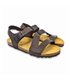 Mens Leather Bio Sandals Corck and Leather Padded Insole 72601 Moka, by Casual