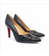 Zapatos De Salón Mujer Piel Coco Tacón Alto 1490 Negro, de Eva Mañas