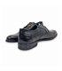 Men's Leather Derby Shoes Big Sizes Available Rubber Sole 14027 Black, by DJ Santa