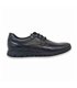 Men's Leather Lace-Up Shoes Big Sizes Available Rubber Sole 12492 Black, by DJ Santa
