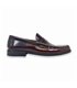 Men's Leather Penny Loafers Big Sizes Available Rubber Sole 14026 Burgundy, by DJ Santa