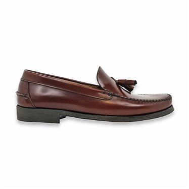Mens Florentik Leather Beefroll Tasseled Loafers Leather Sole 702 Leather, by Manuel Medrano
