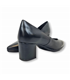 Zapatos De Salon Tacón Medio Mujer Piel  Dayer21 Negro, de Desireé