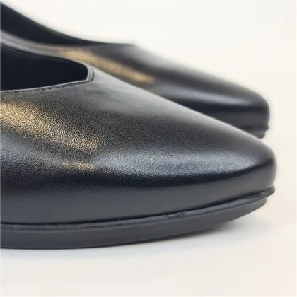 Zapatos De Salon Tacón Medio Mujer Piel  Dayer21 Negro, de Desireé