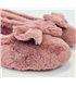 Zapatillas Casa Cerradas Mujer Suapel Lacito Suela Antideslizante 4360 Rosa, de Tupié