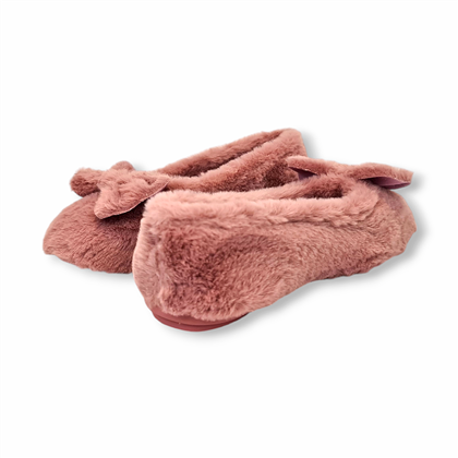 Zapatillas Casa Cerradas Mujer Suapel Lacito Suela Antideslizante 4360 Rosa, de Tupié