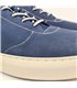 Mens Leather Casual Sneakers Ellastic Laces Ultralight Sole Removable Insole 1064 Blue, by Éxodo