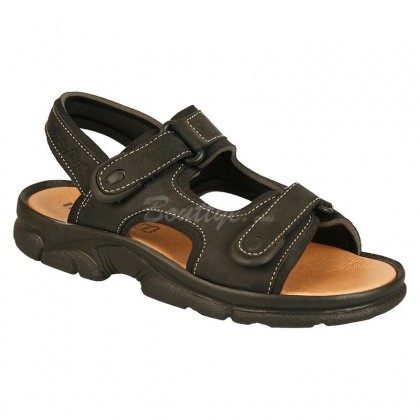 Bio skin, Morxiva man sandals. Plant anatomy. Breathable lining. Adjustment with straps and velcro. 