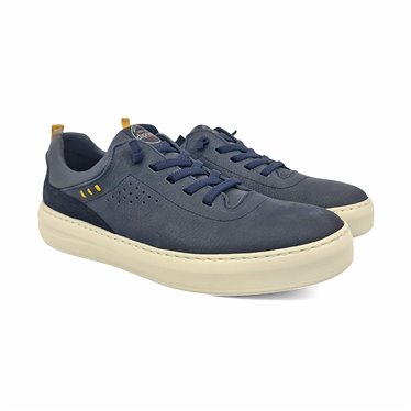 Zapatos Casual Tipo Deportivas Hombre Piel Cordón Elástico Suela Ultraligera Plantilla Extraíble 4143 Marino, de Di Prieto