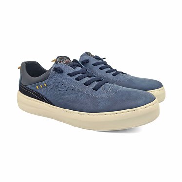 Zapatos Casual Tipo Deportivas Hombre Piel Cordón Elástico Suela Ultraligera Plantilla Extraíble 4143 Jeans, de Di Prieto