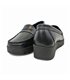 Mocasines Confort Cuña Mujer Piel Blanda Adorno Antifaz 3145 Negro, de Berelax