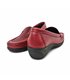 Mocasines Confort Cuña Mujer Piel Blanda Y Licra Elástica  3080 Rojo, de Berelax