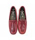 Mocasines Confort Cuña Mujer Piel Blanda Y Licra Elástica  3080 Rojo, de Berelax