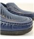 Mocasines Confort Cuña Mujer Piel Blanda Y Licra Elástica  3080 Marino, de Berelax